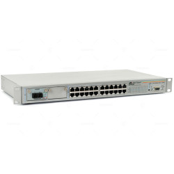 AT-8024M 3 x ALLIED TELESIS 24-PORT SWITCHES  -  UNKNOWN PASSWORD